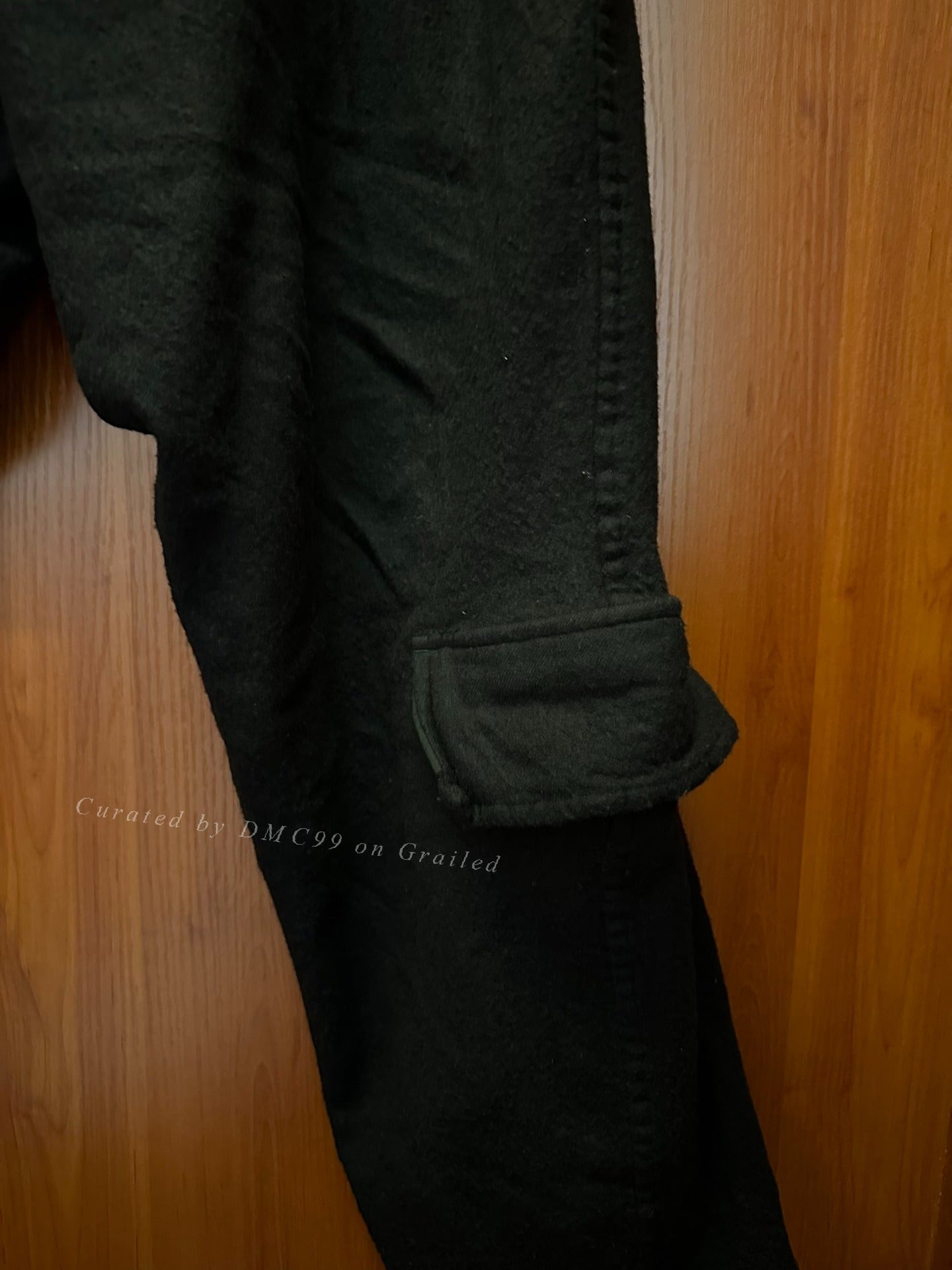 Yohji Yamamoto Men's Wool Cargo Trousers