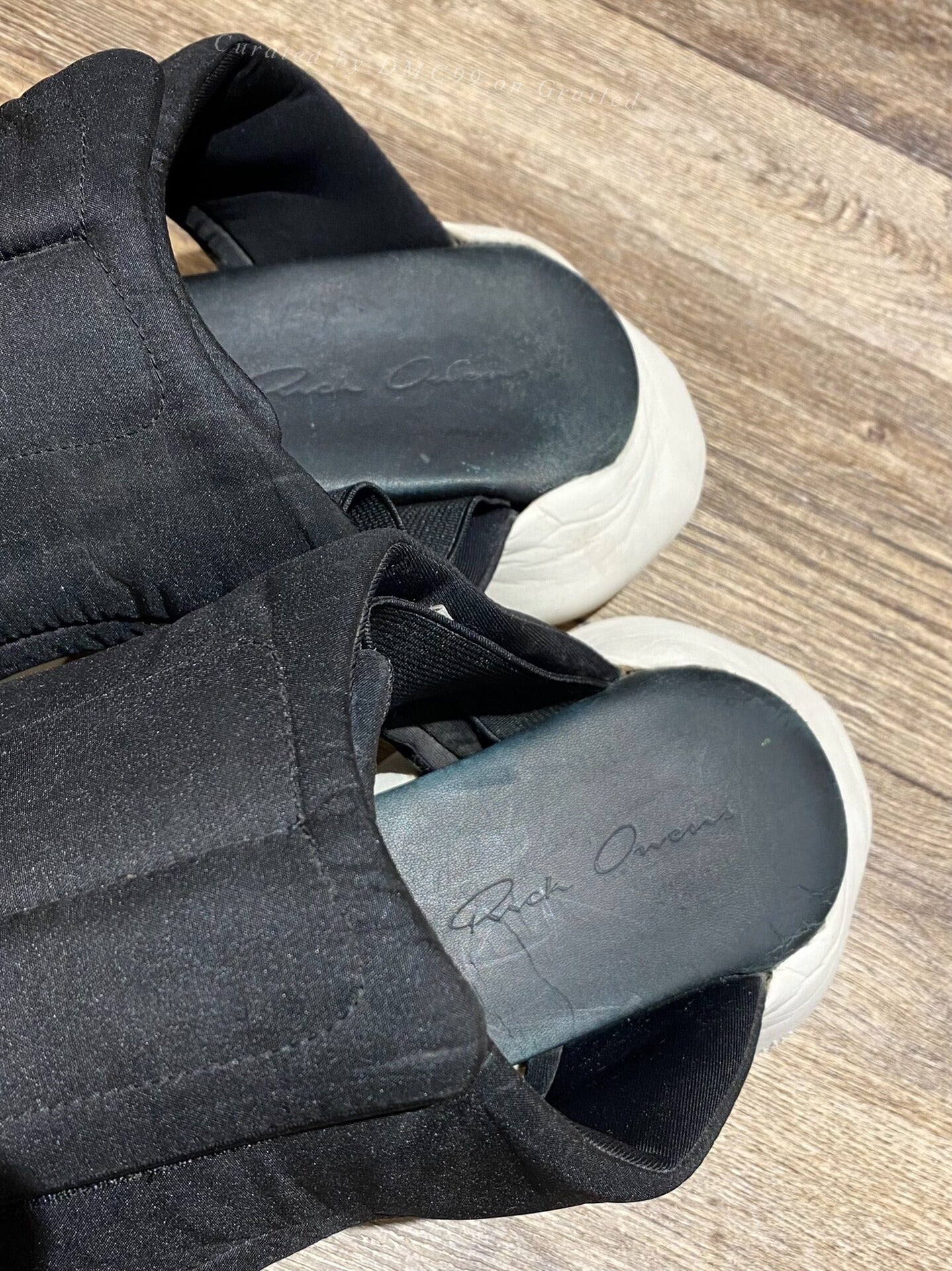 Rick Owens Dark Platform Sandals