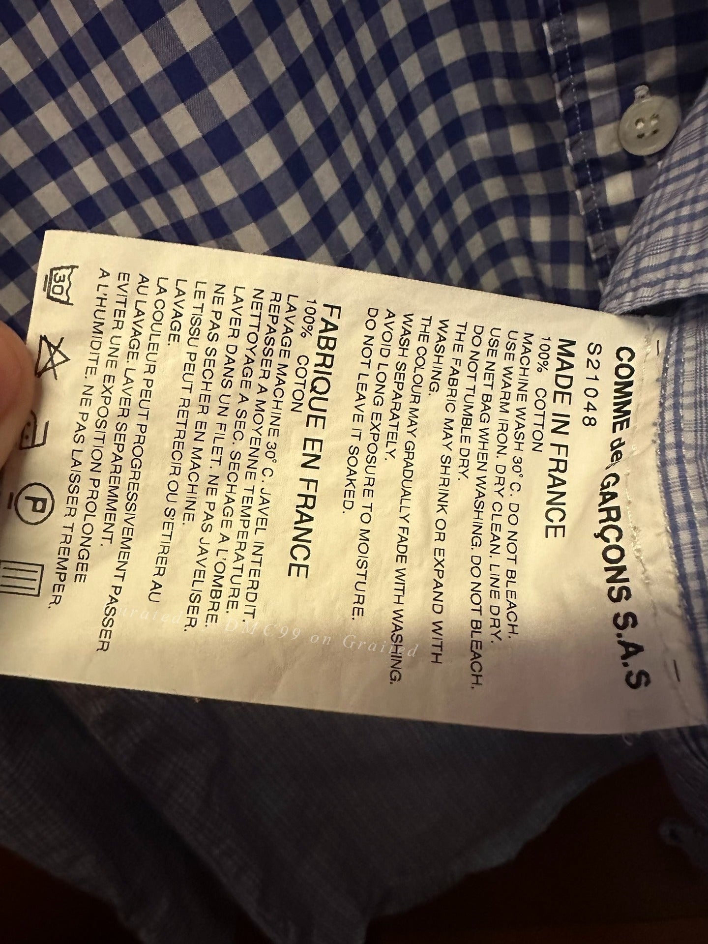 Comme des Garcons CDG Shirt