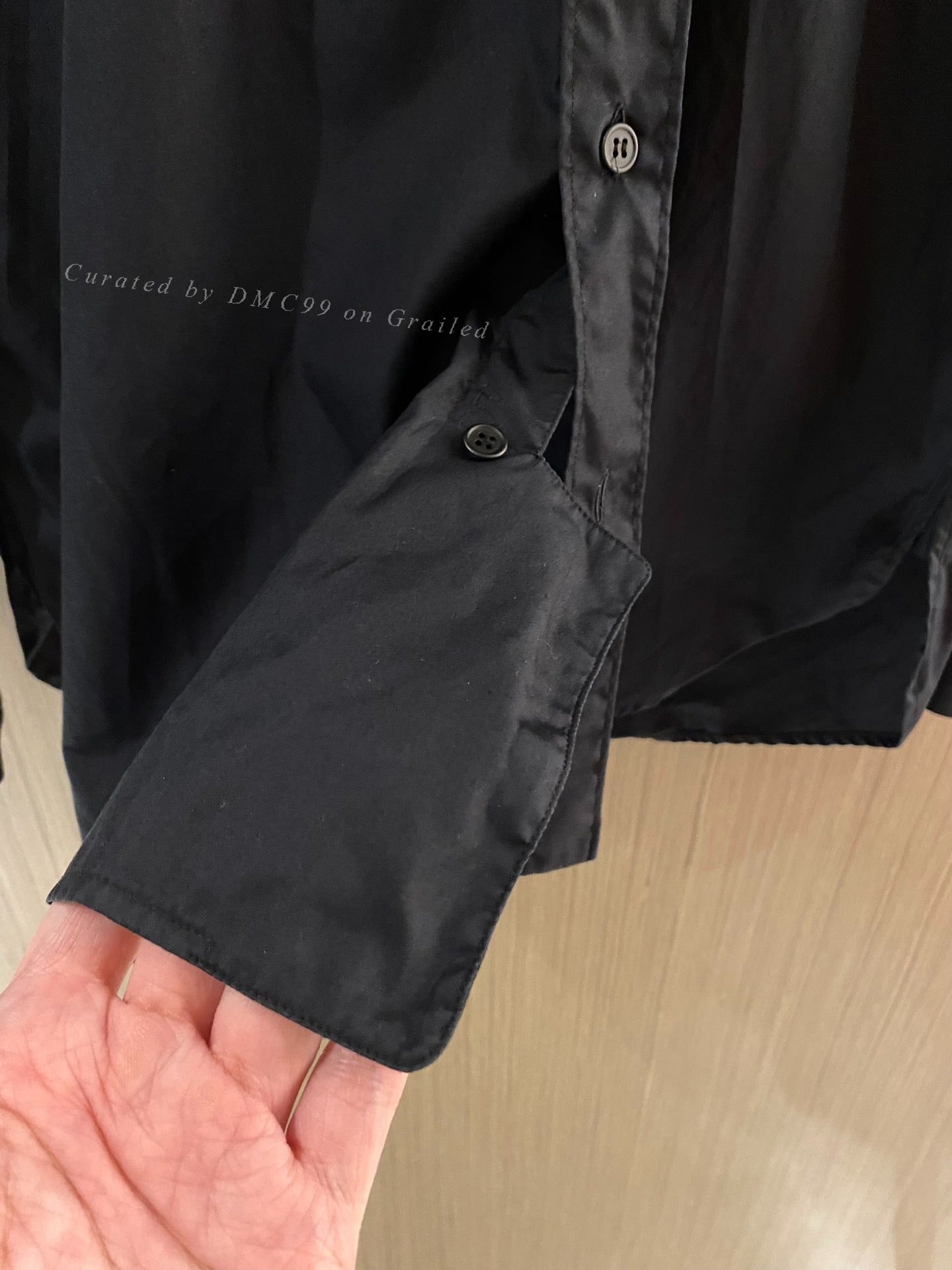 Saint Laurent SLP Collarless Runway Shirt