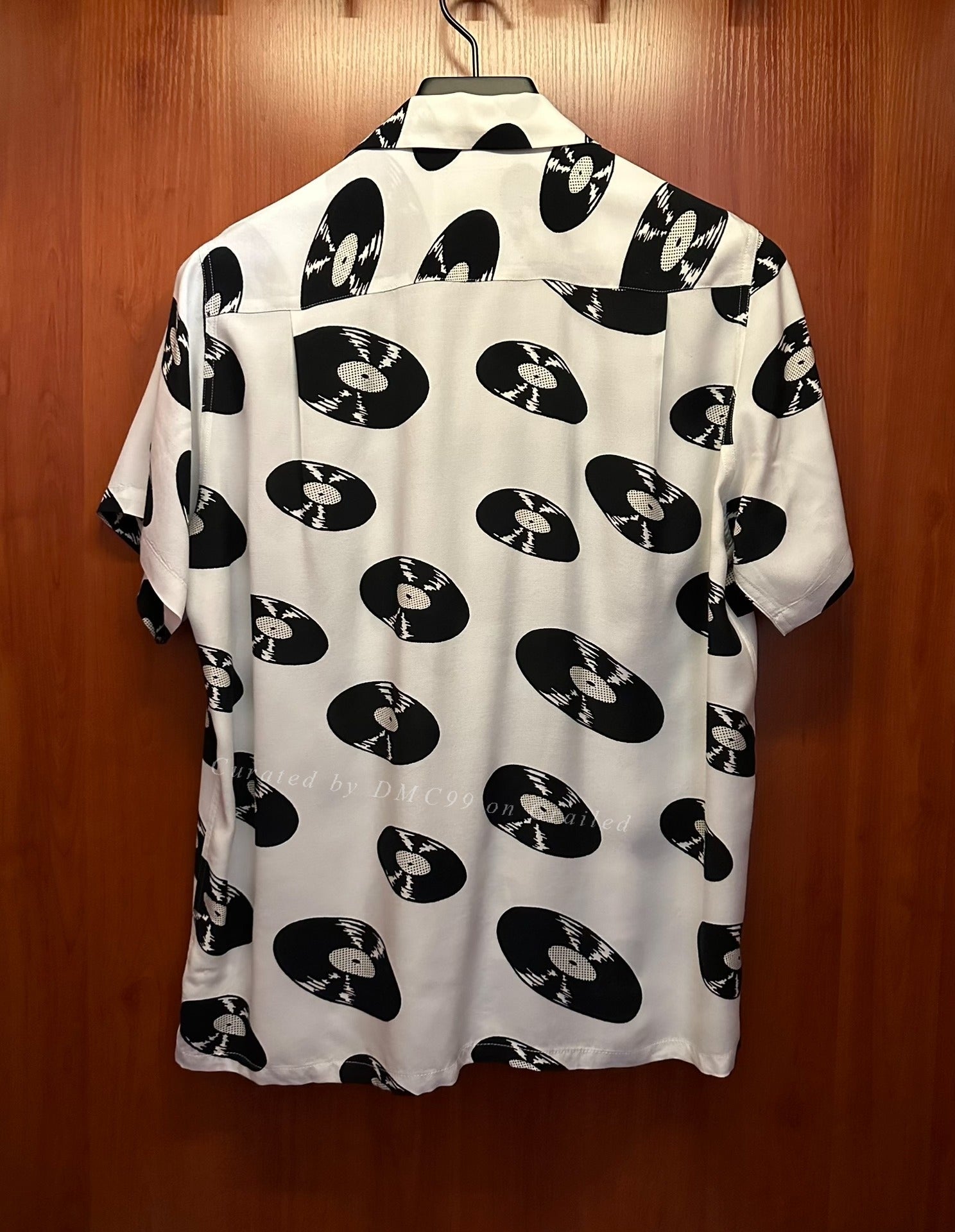 Wacko Maria Vinyl Record Short Sleeve Shirt