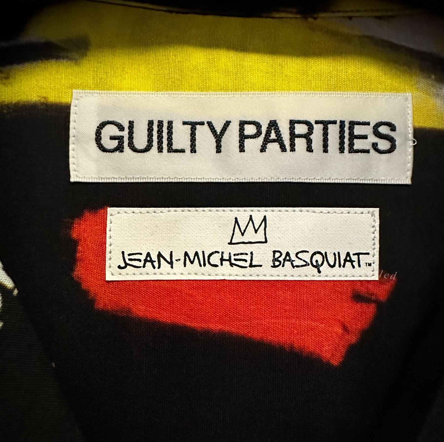 Wacko Maria Basquiat Graffiti Short Sleeve Shirt