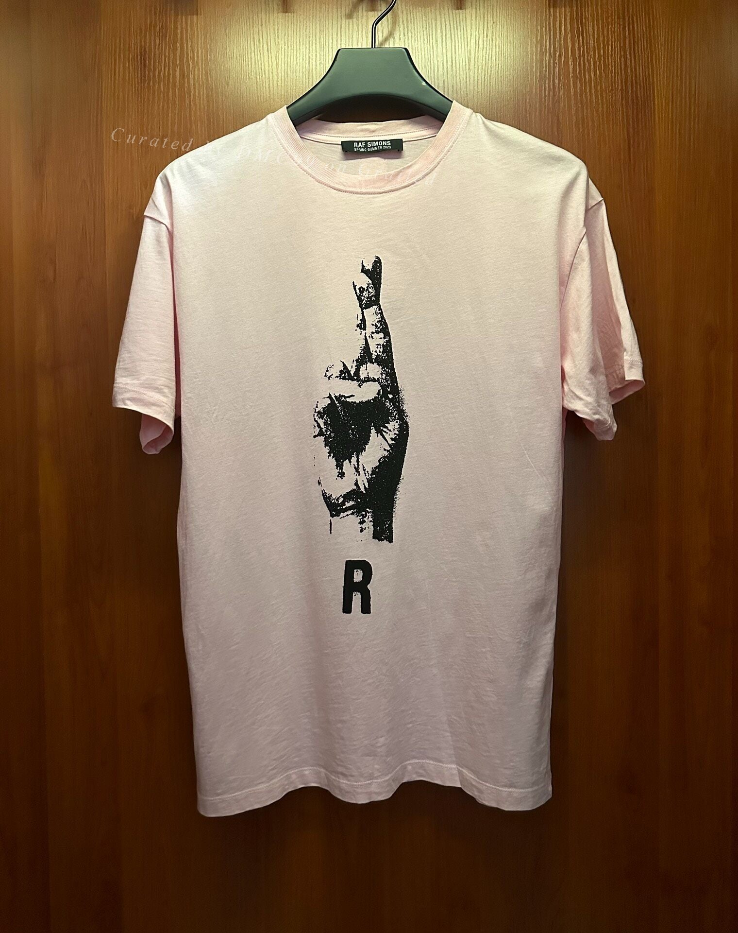 Raf Simons Fingers Crossed Short Sleeve Tee