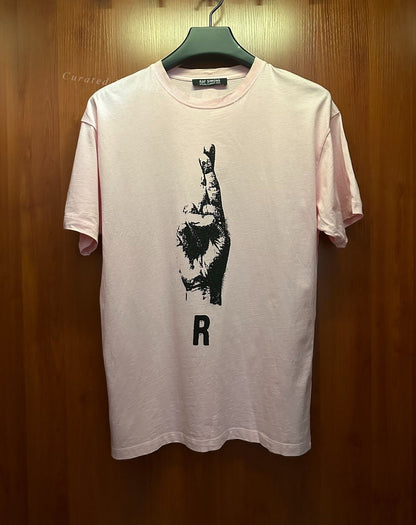 Raf Simons Fingers Crossed Short Sleeve Tee