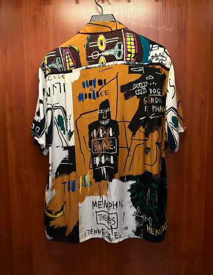 Wacko Maria Basquiat Graffiti Short Shirt