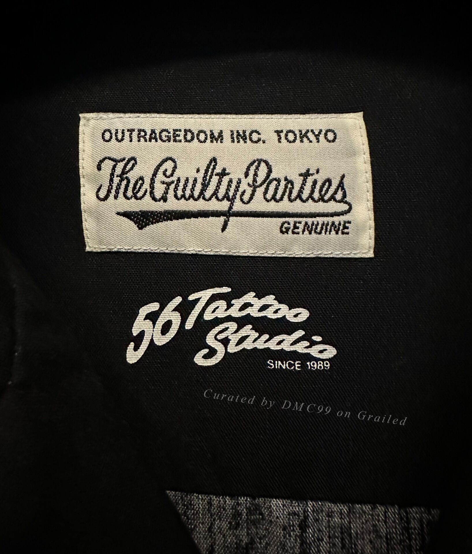 Wacko Maria 56 Tattoo Studio Shirt