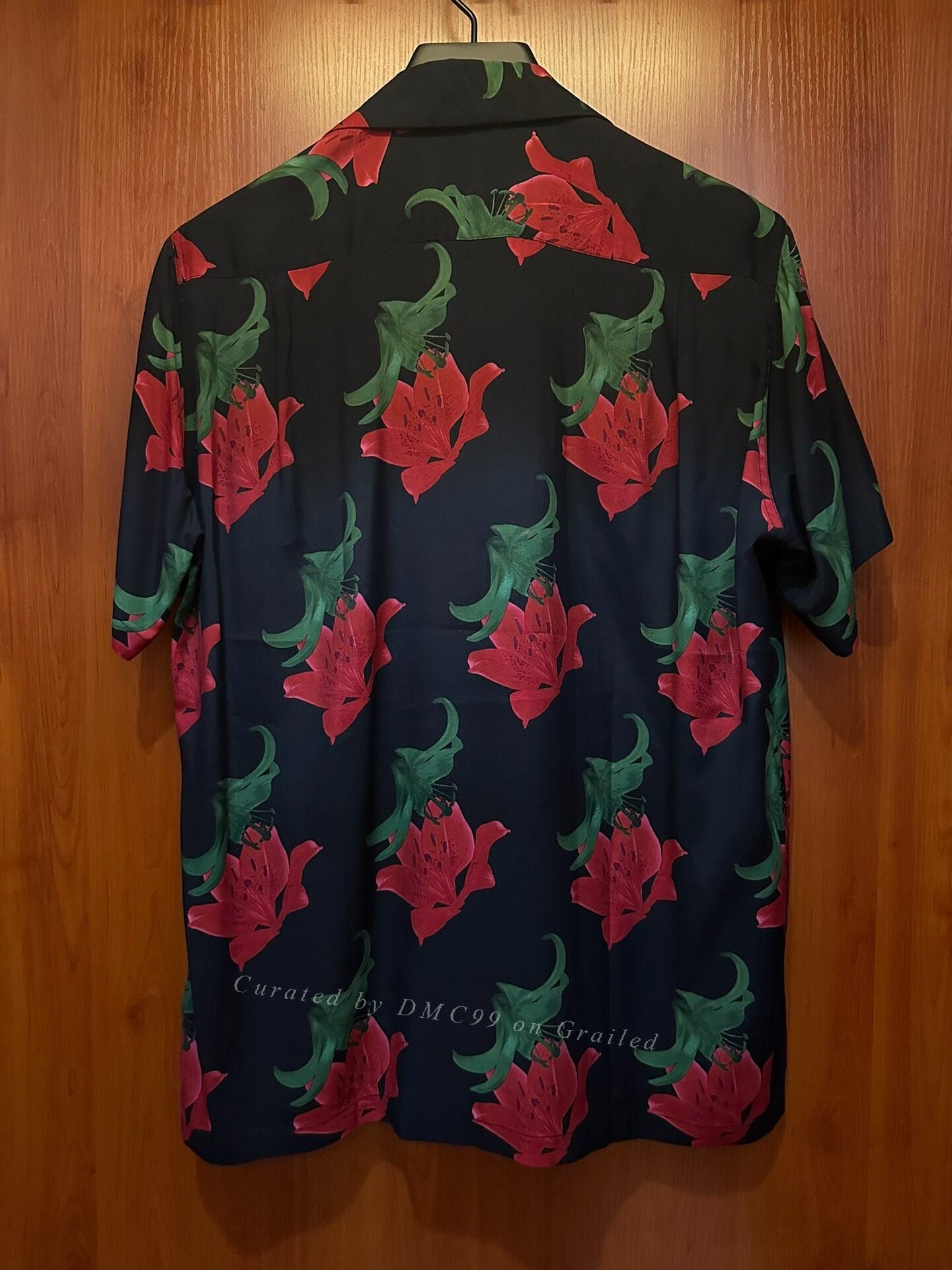 Wacko Maria Floral Rose Short-Sleeve Shirt