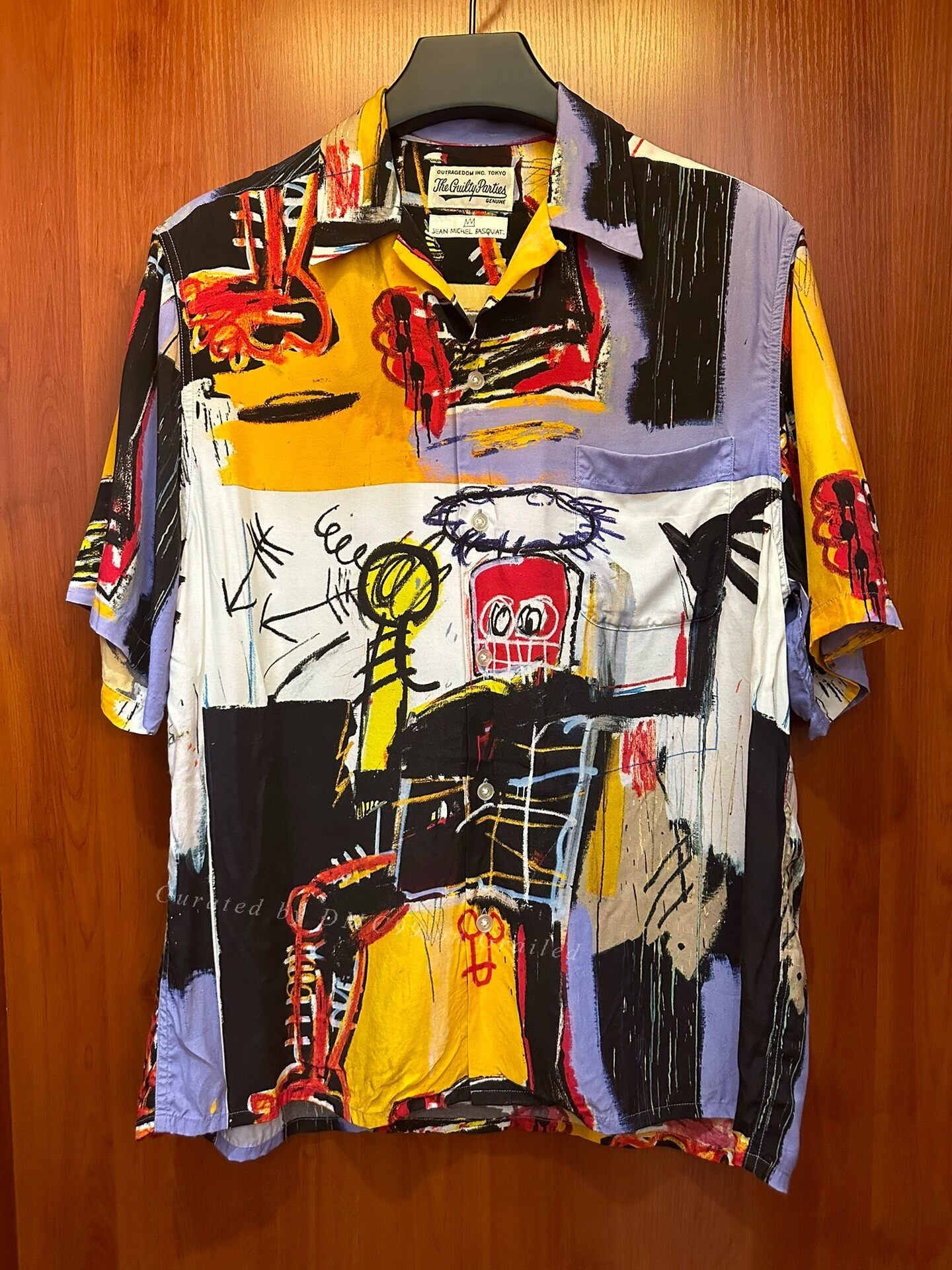 Wacko Maria BASQUIAT Graffiti Shirt