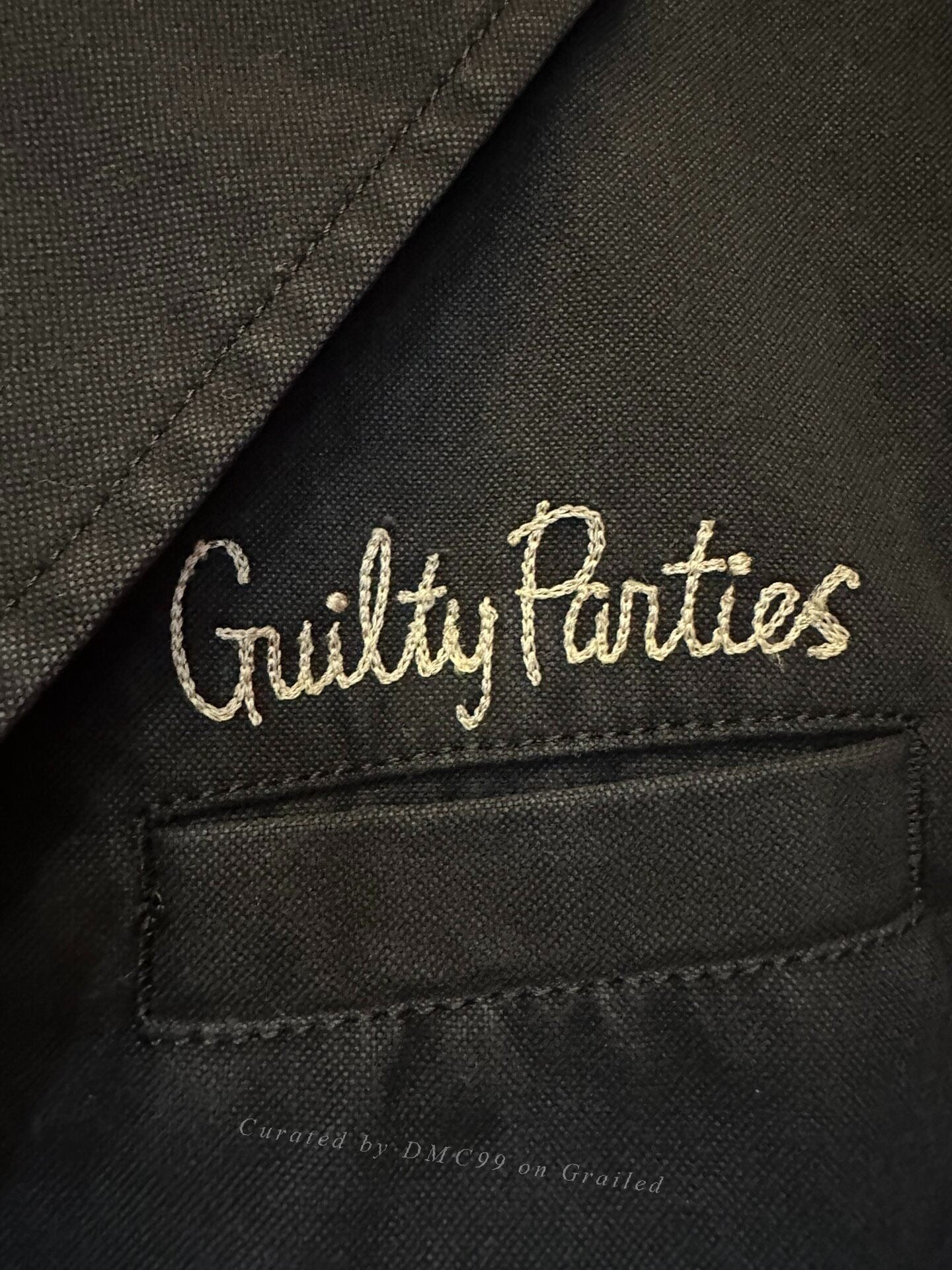 Wacko Maria Guilty Parties Black Vest