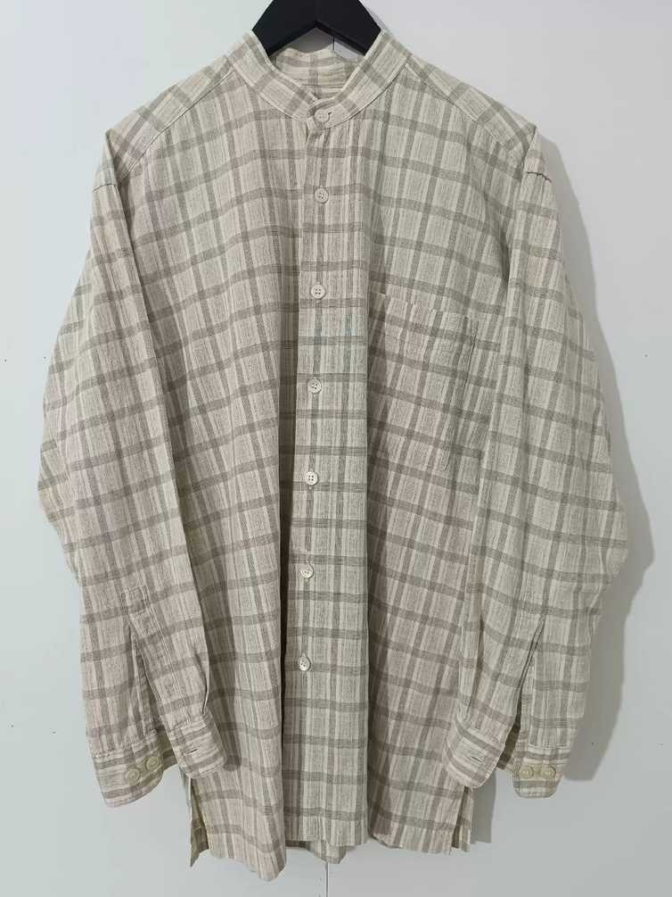 issey-miyake-long-sleeved-shirt-jacketMen's / US M / EU 48-50 / 2WhiteGently Used in White, Men's / US M / EU 48-50 / 2,Gently Used