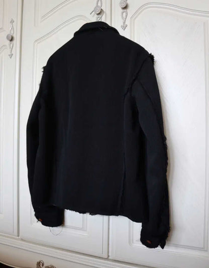 Comme des Garcons Homme Plus 02AW "Black" DMGD Woolen Coat