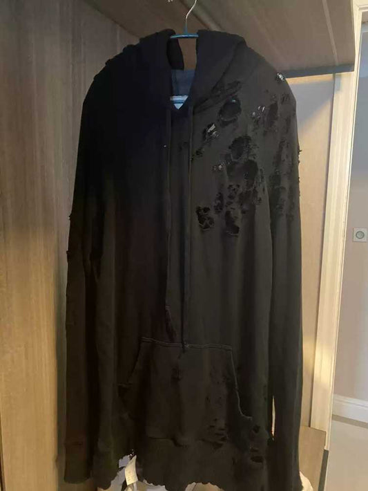 greg-lauren-hoodie-size-4-blackMen's / US XL / EU 56 / 4BlackGently Used in Black, Men's / US XL / EU 56 / 4,Gently Used