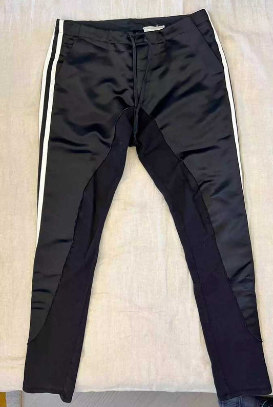 greg-lauren-patchwork-trousersMen's / US 34 / EU 50BlackGently Used in Black, Men's / US 34 / EU 50,Gently Used