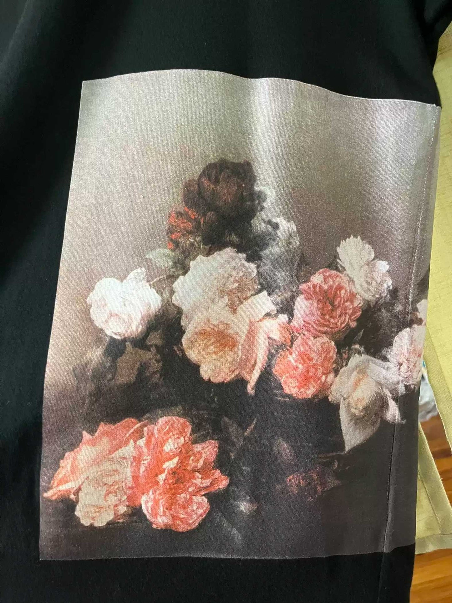 RAF SIMONS floral t-shirt