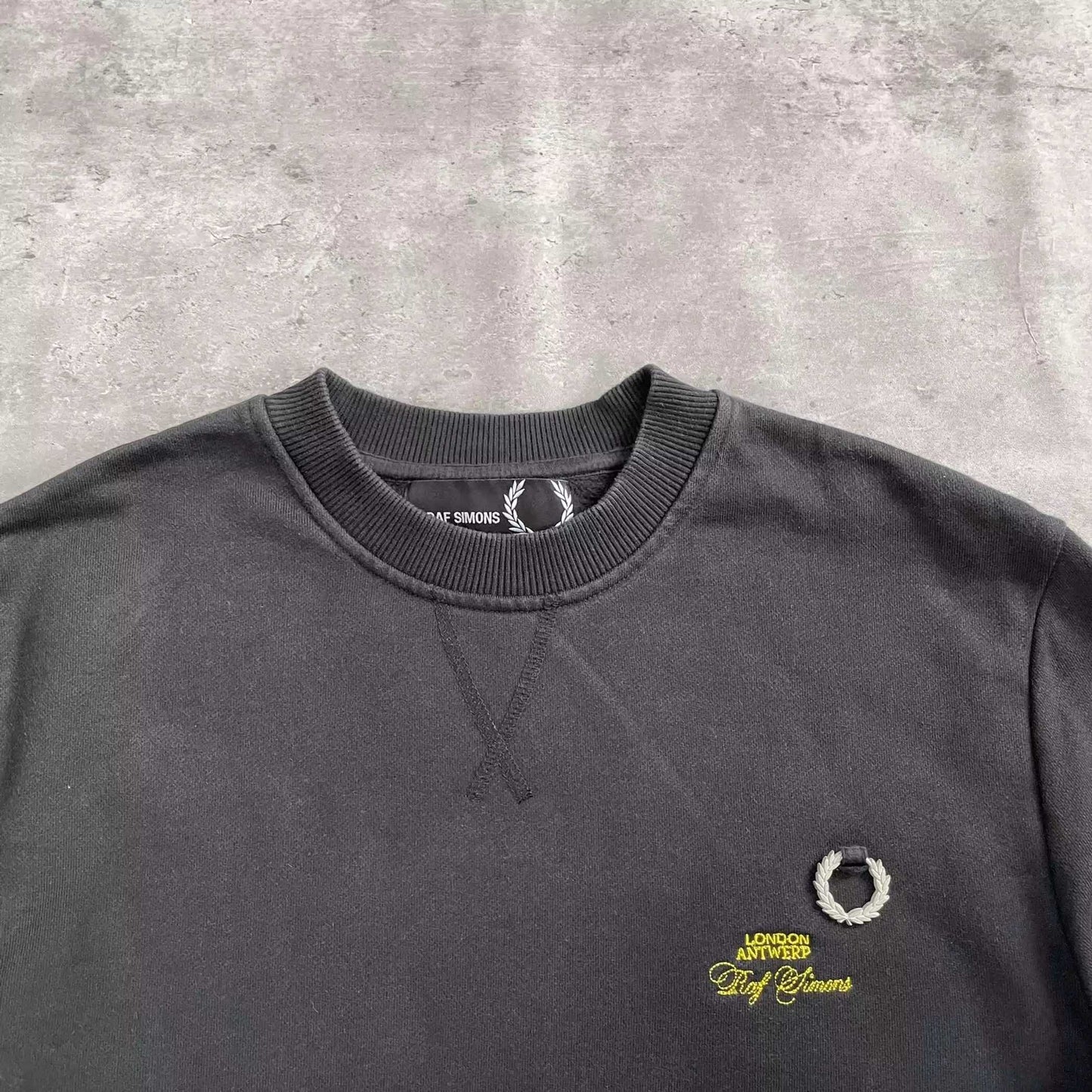 Raf Simons Fred Perry 20aw Embroidered Sweatshirt