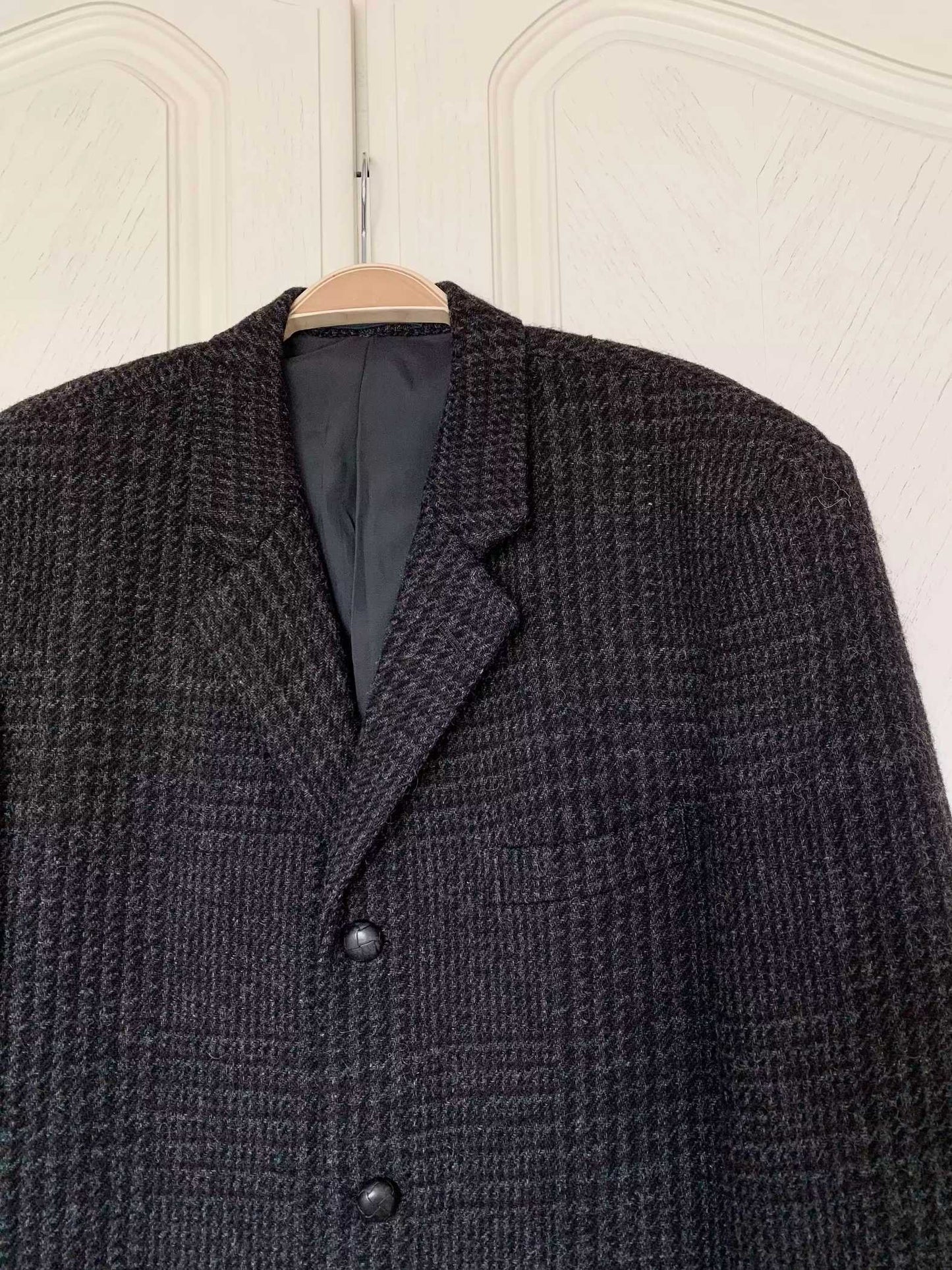 CDG Homme Plus 90S Woolen Plaid Suit JKT