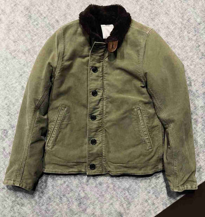 visvim-17aw-deckhand-jacketMen's / US S / EU 44-46 / 1OliveGently Used in Olive, Men's / US S / EU 44-46 / 1,Gently Used