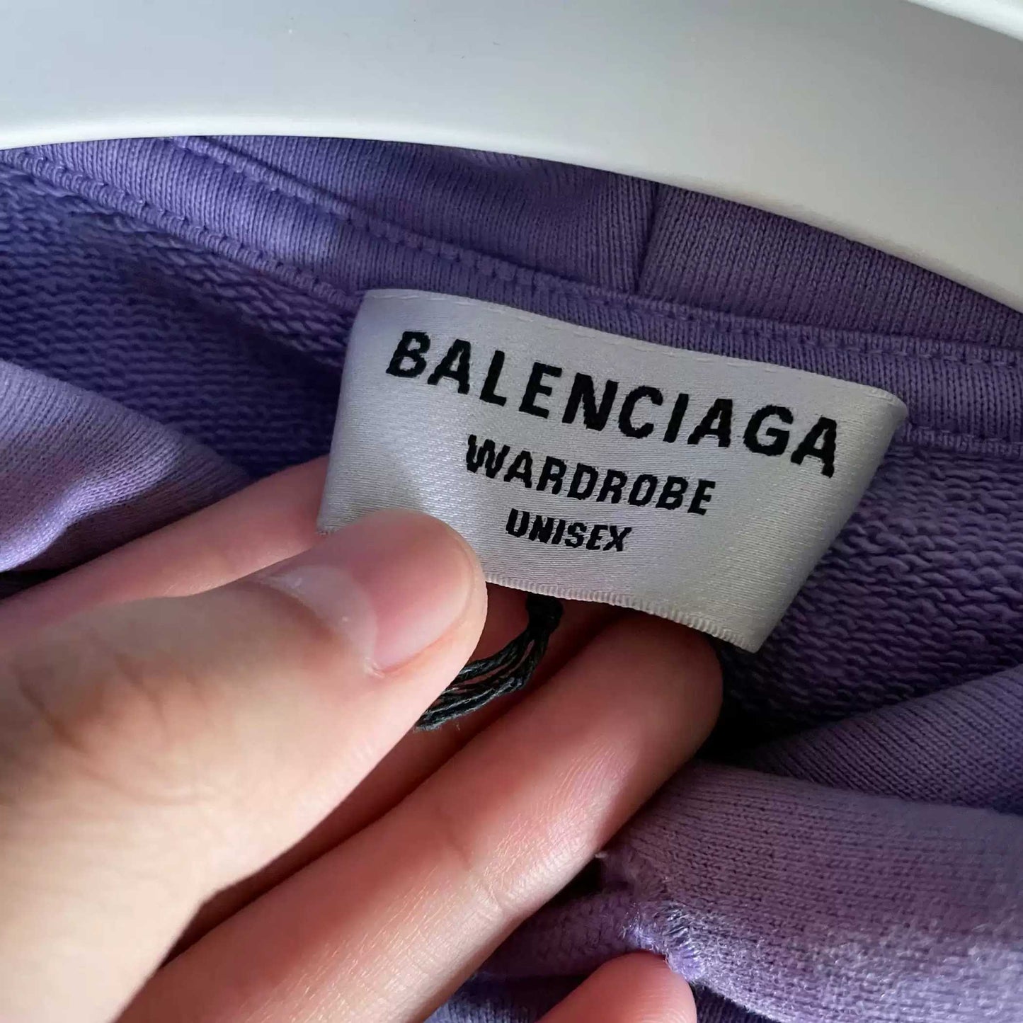 Balenciaga Logo Knitted Hoodie
