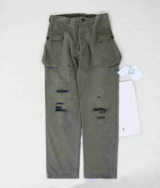 visvim-19aw-veterans-pants-crash-kofuMen's / US 32 / EU 48GreenGently Used in Green, Men's / US 32 / EU 48,Gently Used
