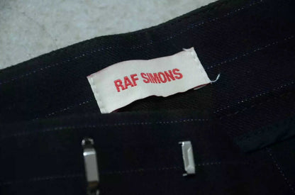 RAF SIMONS patchwork wool casual pants suit pants shorts