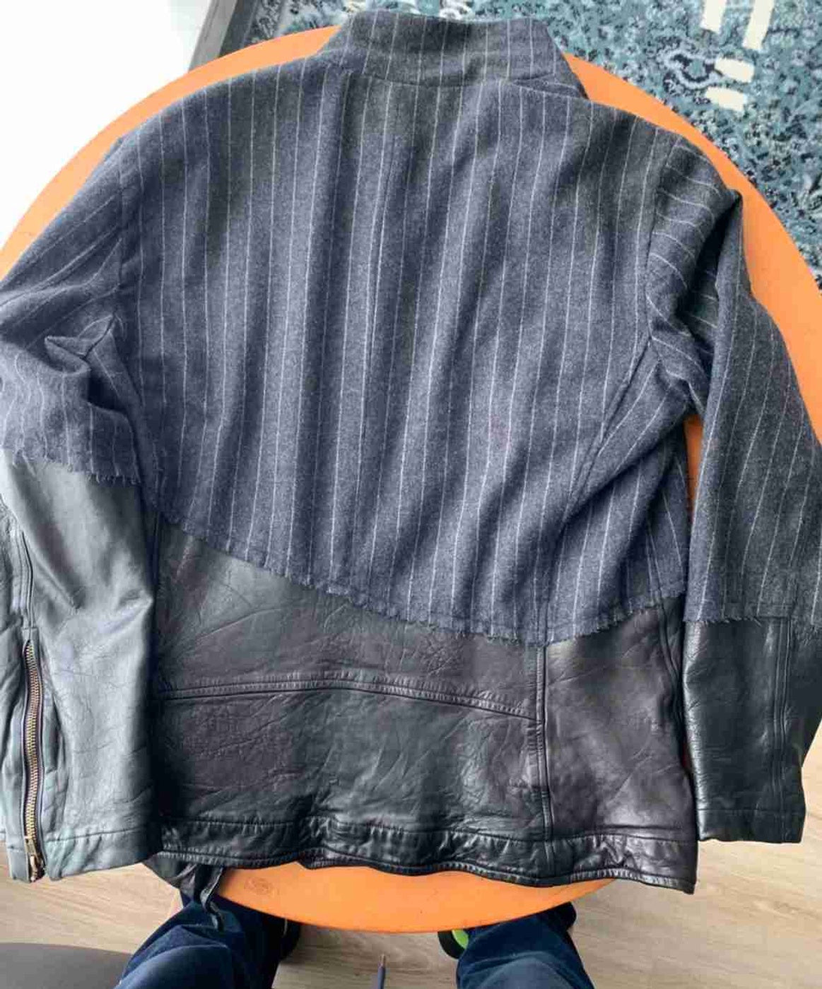 Greg Lauren Men's patchwork jacket