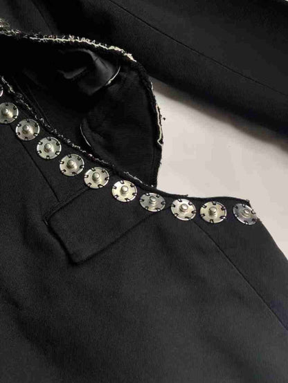 16SS Metal Button Suit JKT