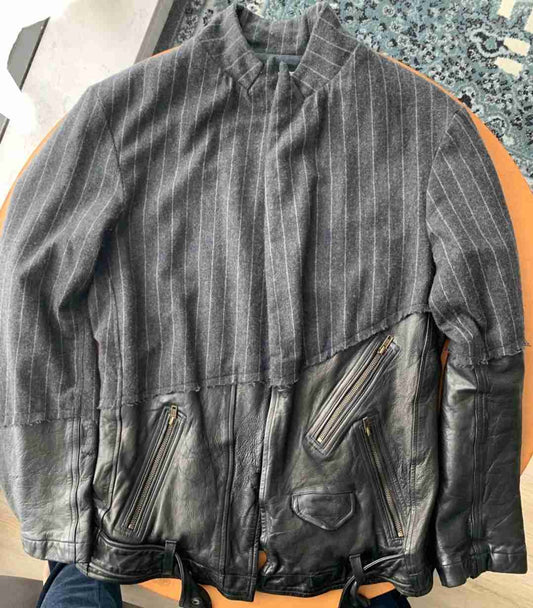 greg-lauren-men's-patchwork-jacketMen's / US M / EU 48-50 / 2BlackNew in Black, Men's / US M / EU 48-50 / 2,New