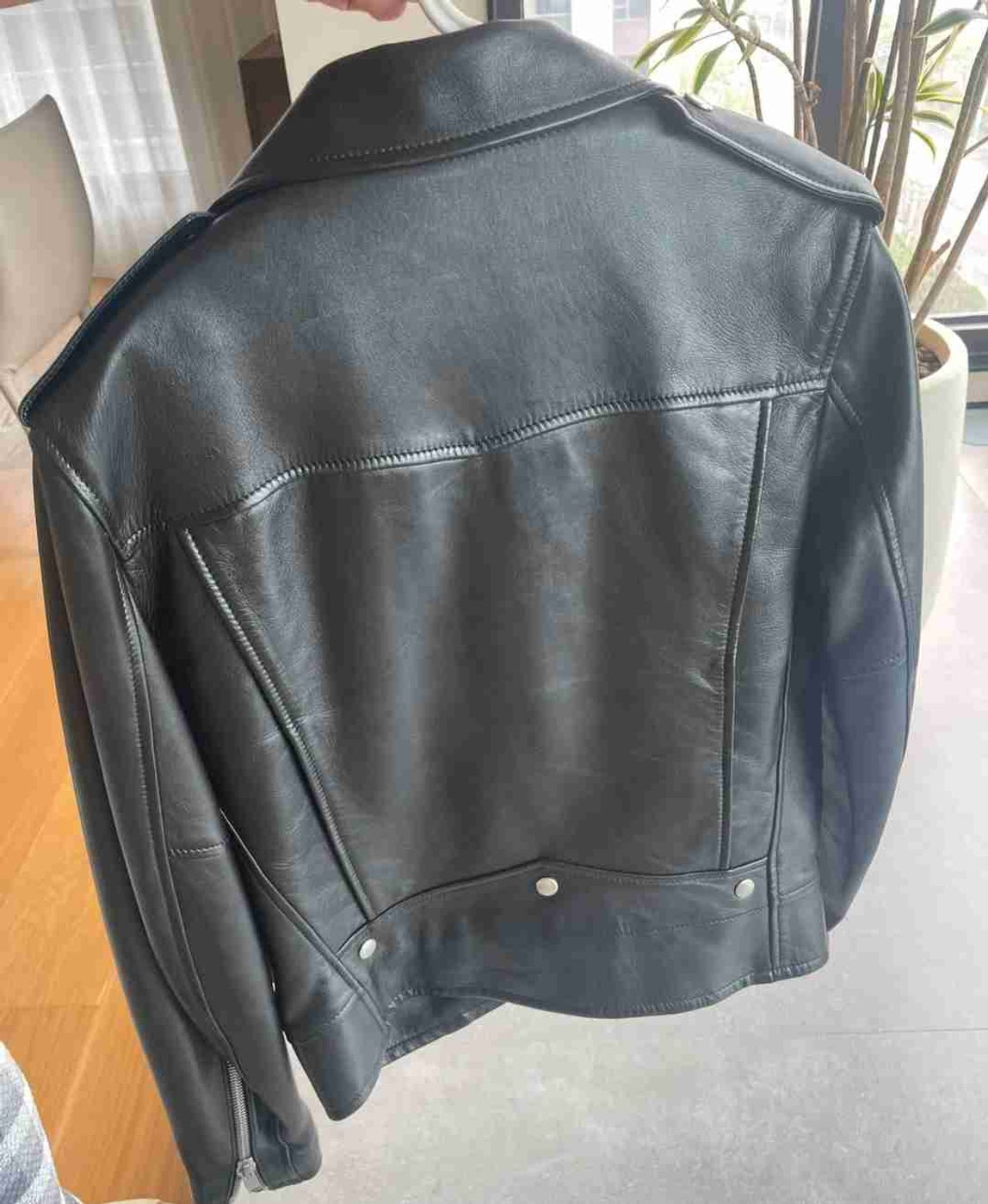 Saint Laurent Classic biker leather jacket