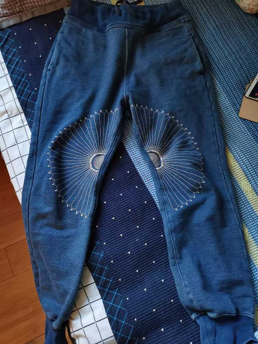 kapital-indigo-pants-blue-dyeMen's / US 32 / EU 48BlueGently Used in Blue, Men's / US 32 / EU 48,Gently Used
