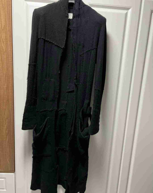 greg-lauren-black-classic-cashmere-coatMen's / US S / EU 44-46 / 1BlackGently Used in Black, Men's / US S / EU 44-46 / 1,Gently Used