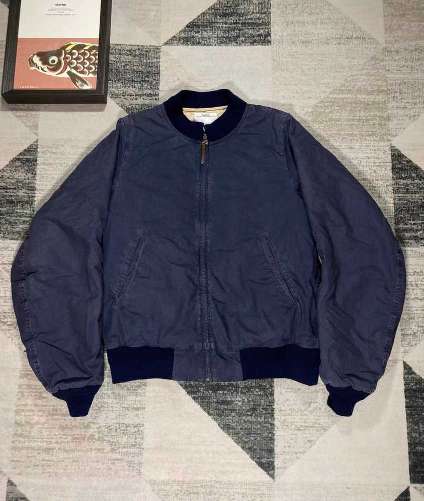 visvim-17ss-hartman-bomber-jktMen's / US M / EU 48-50 / 2NavyGently Used in Navy, Men's / US M / EU 48-50 / 2,Gently Used