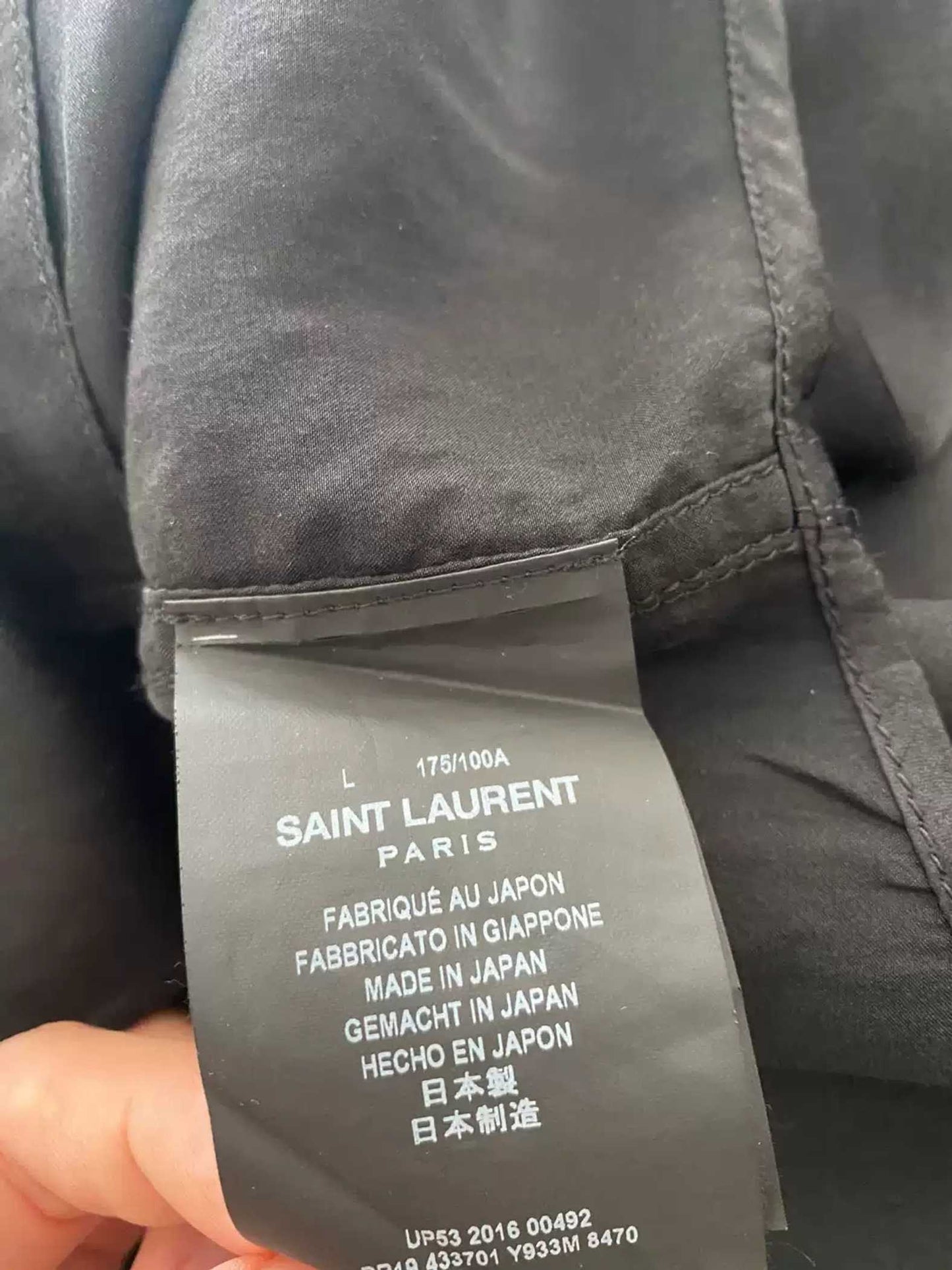 Saint Laurent Western Denim Shirt