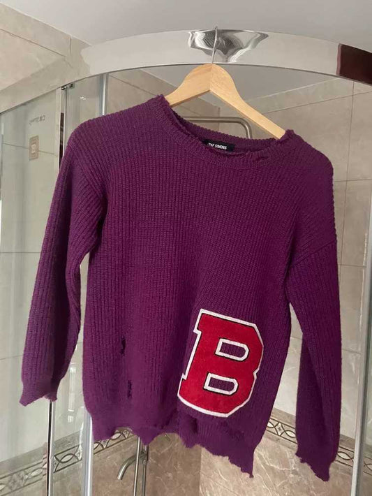 raf-simons-purple-sweaterMen's / US S / EU 44-46 / 1PurpleGently Used in Purple, Men's / US S / EU 44-46 / 1,Gently Used