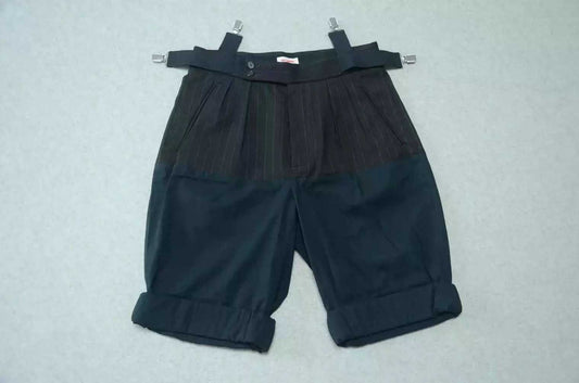 raf-simons-patchwork-wool-casual-pants-suit-pants-shortsMen's / US 30 / EU 46BlackGently Used in Black, Men's / US 30 / EU 46,Gently Used