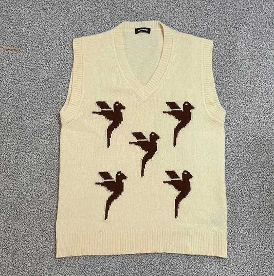 raf-simons-sleeveless-dove-sweaterMen's / US S / EU 44-46 / 1BeigeGently Used in Beige, Men's / US S / EU 44-46 / 1,Gently Used