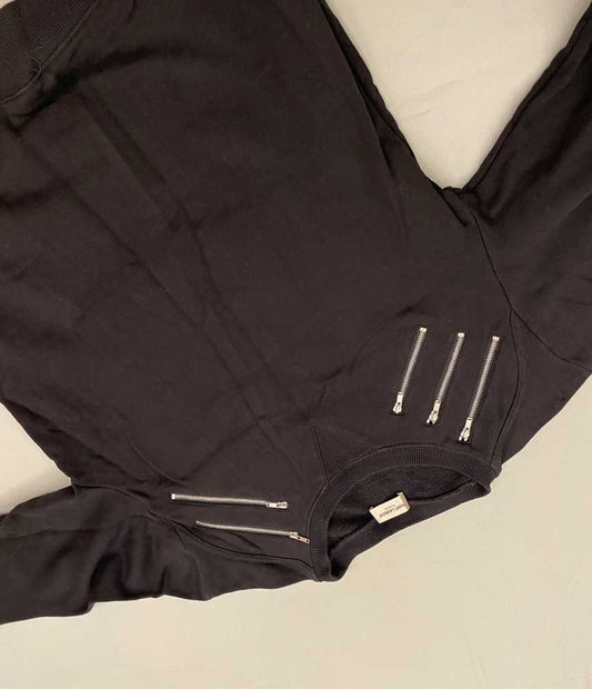 saint-laurent-zip-sweatshirtMen's / US M / EU 48-50 / 2BlackGently Used in Black, Men's / US M / EU 48-50 / 2,Gently Used