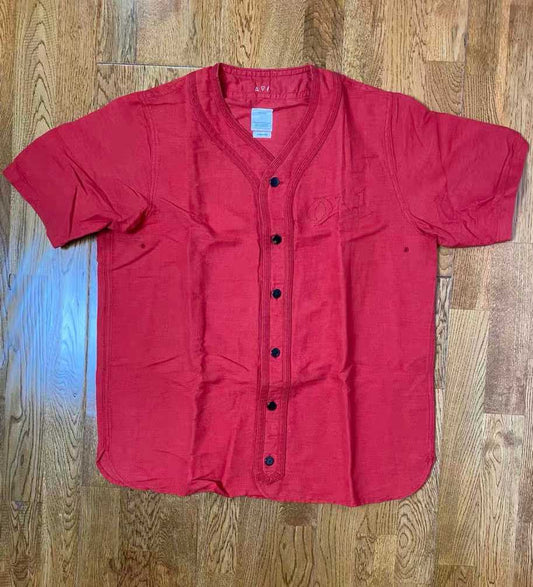 visvim-18ss-dugout-shirtMen's / US XL / EU 56 / 4RedNew in Red, Men's / US XL / EU 56 / 4,New