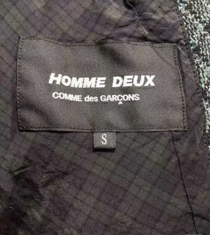 CDG Homme DEUX Plaid Suit JKT