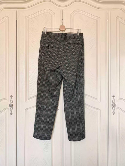 CDG Homme Plus 02SS "Destruction of the Trad" Checked Pants