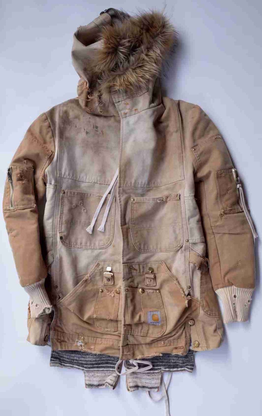 Greg Lauren Archive Heavy Vintage Coat JKT Size 2