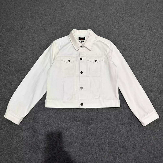 raf-simons-white-denim-jacketMen's / US L / EU 52-54 / 3WhiteNew in White, Men's / US L / EU 52-54 / 3,New