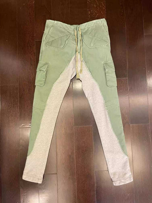 greg-lauren-patchwork-trousersMen's / US 32 / EU 48GreenGently Used in Green, Men's / US 32 / EU 48,Gently Used
