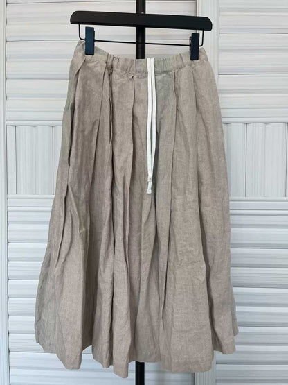 CDG CDG Flax Suit JKT + Pleated Skirt Full Set