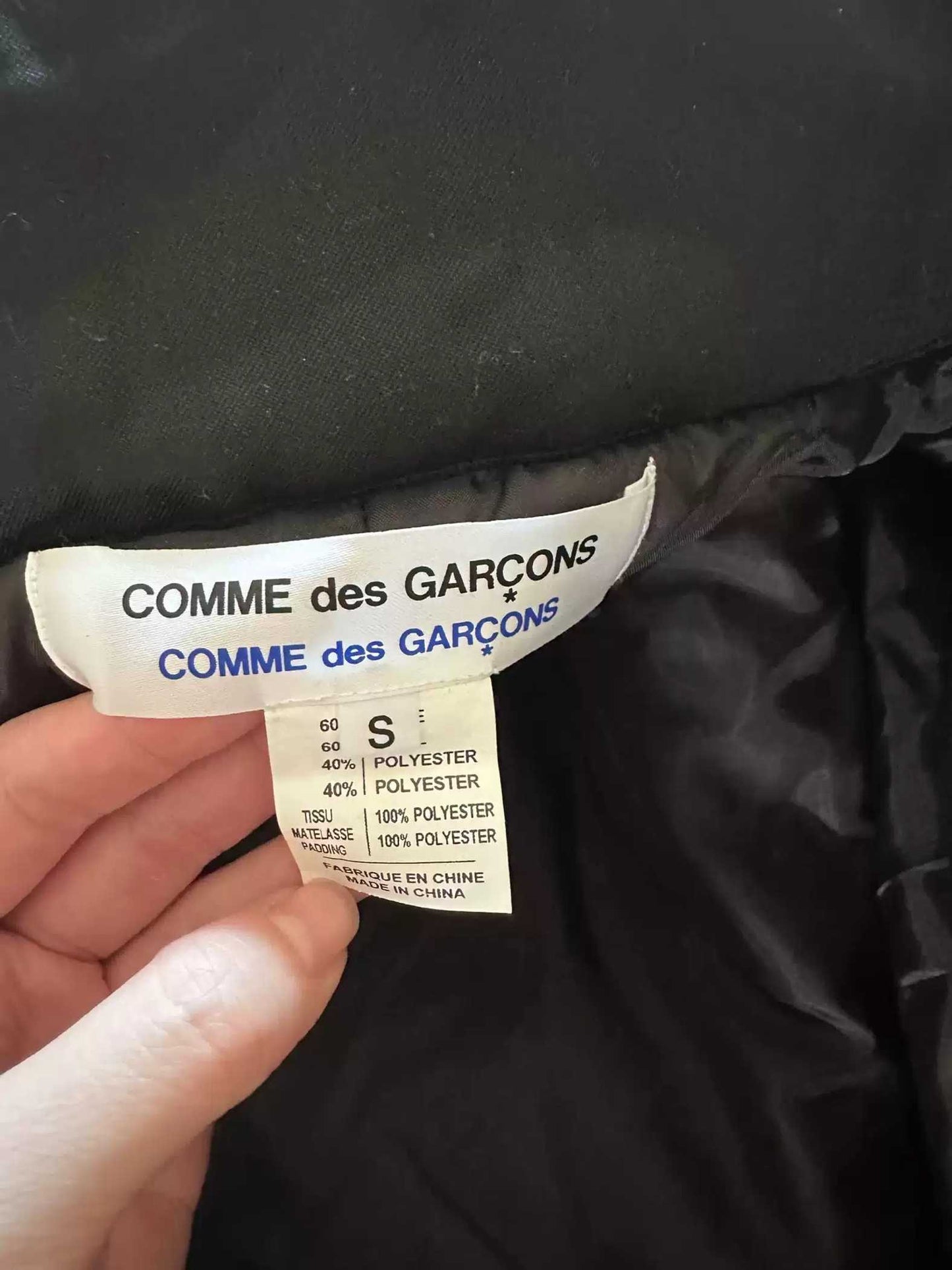 CDG CDG Cotton-padded Overcoat