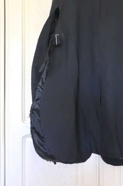 18AW "White Shock" Slit Poly Suit JKT